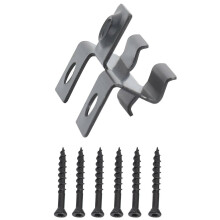 100pcs Hidden Fastening Fastener Fixing Clip Compatible Wall Hanging