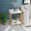 (Gold ) 2 Tiers Coffee Table Living Room Sofa Side Table 8