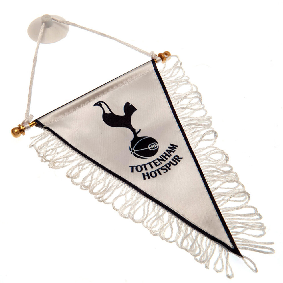 Tottenham Hotspur Fc Triangular Mini Pennant White