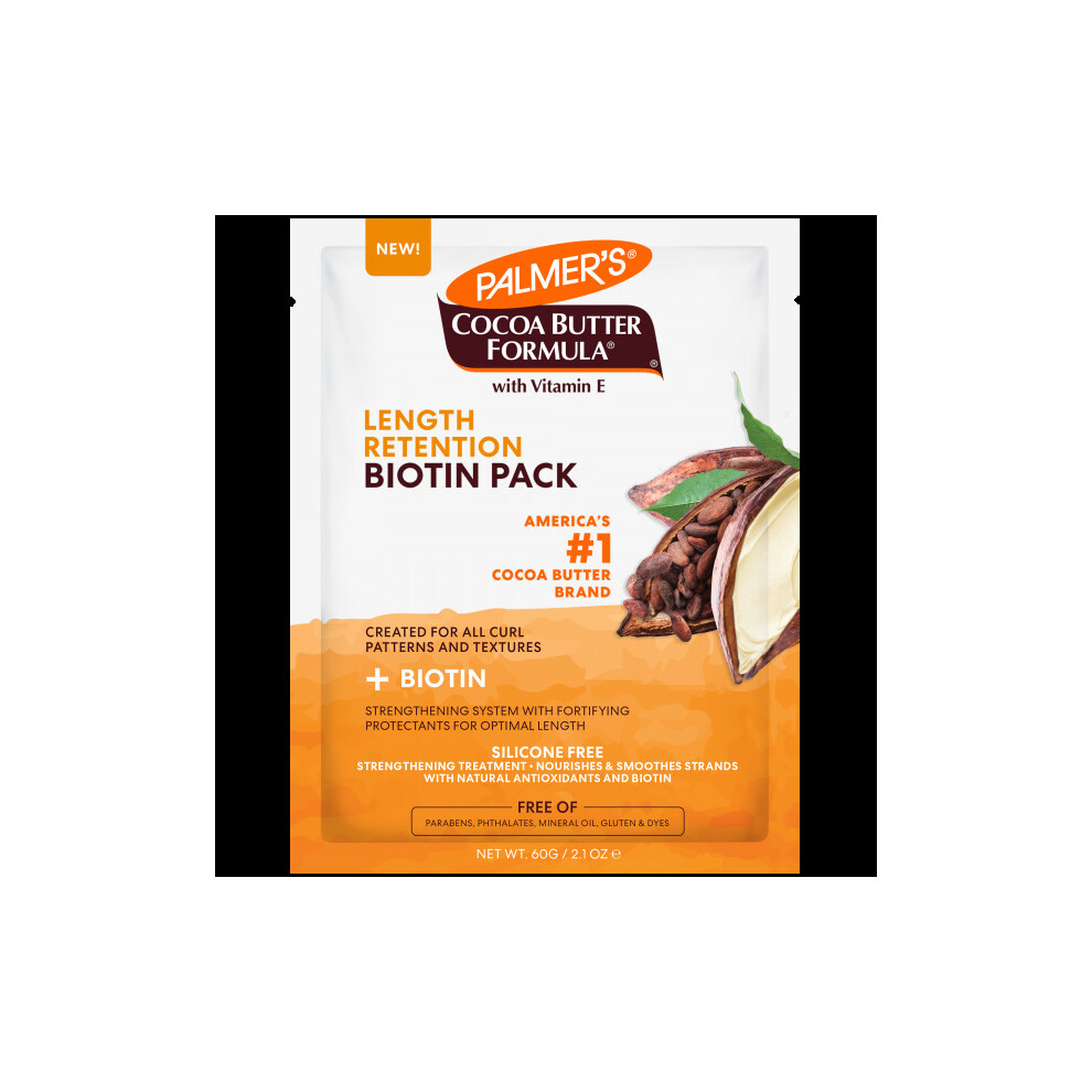 Palmer's Cocoa Butter Formula Length Retention Biotin Pack 60g