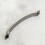 160mm Curved Grey Brushed Nickel Strap Kitchen Cabinet Handle 6