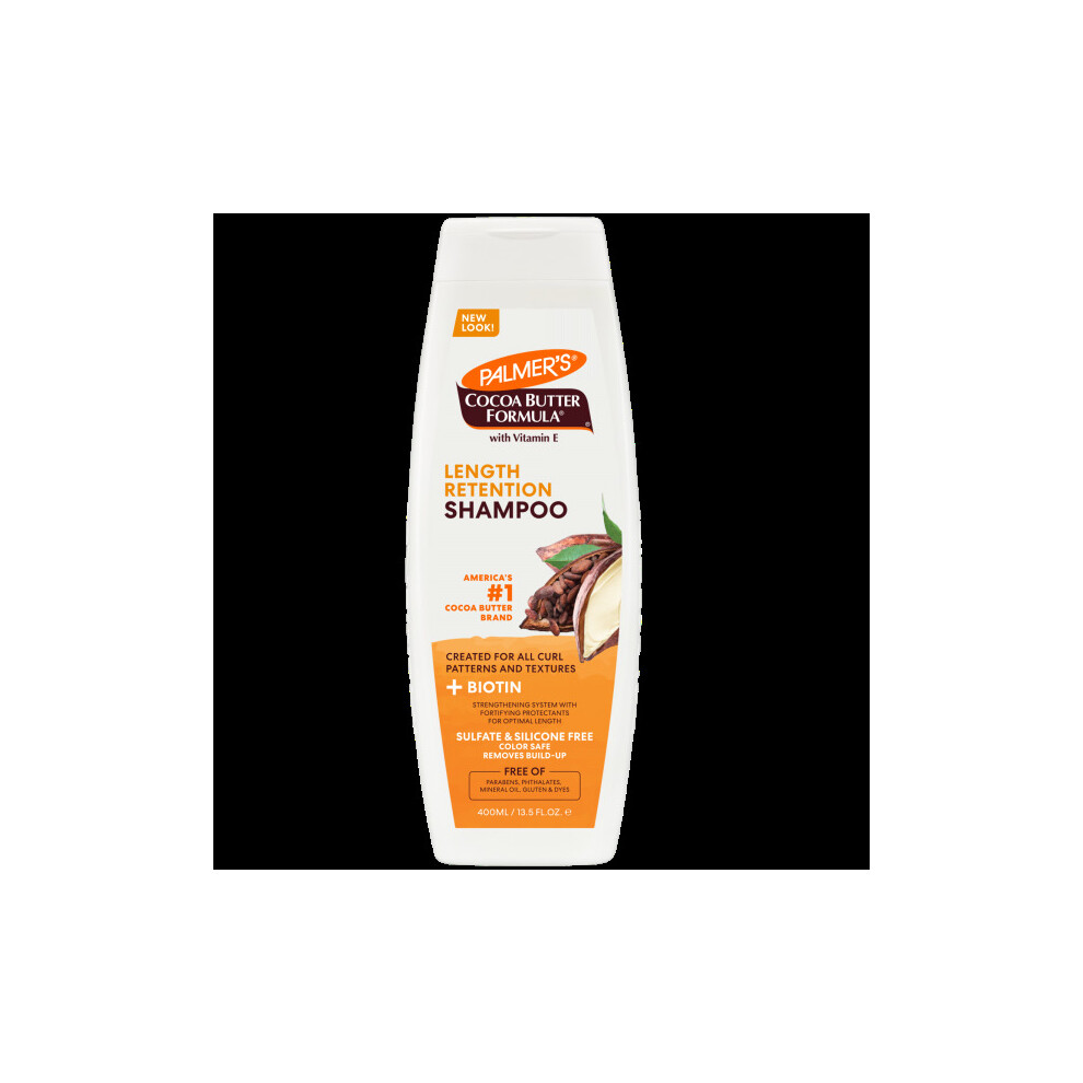 Palmer's Cocoa Butter Formula Length Retention Shampoo with Biotin 400ml
