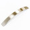 160mm Curved Grey Brushed Nickel Strap Kitchen Cabinet Handle 1