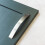 160mm Curved Grey Brushed Nickel Strap Kitchen Cabinet Handle 12