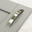 160mm Curved Grey Brushed Nickel Strap Kitchen Cabinet Handle 8