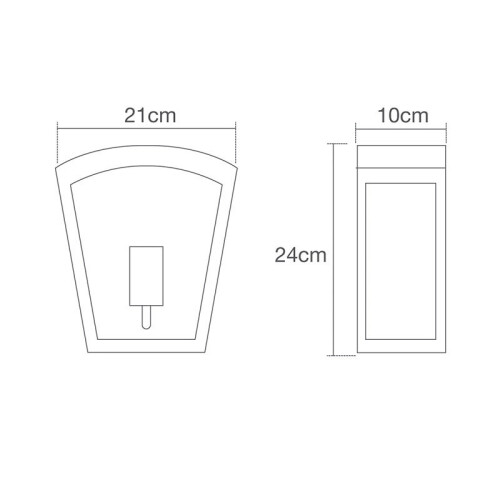(Stainless Steel) Litecraft Hamble Outdoor Lantern 2