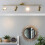 (Satin Brass) Litecraft Chobham 4 Light Ceiling Spotlight Bar 5