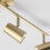 (Satin Brass) Litecraft Chobham 4 Light Ceiling Spotlight Bar 4