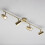 (Satin Brass) Litecraft Chobham 4 Light Ceiling Spotlight Bar 2