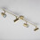 (Satin Brass) Litecraft Chobham 4 Light Ceiling Spotlight Bar 3