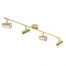 (Satin Brass) Litecraft Chobham 4 Light Ceiling Spotlight Bar