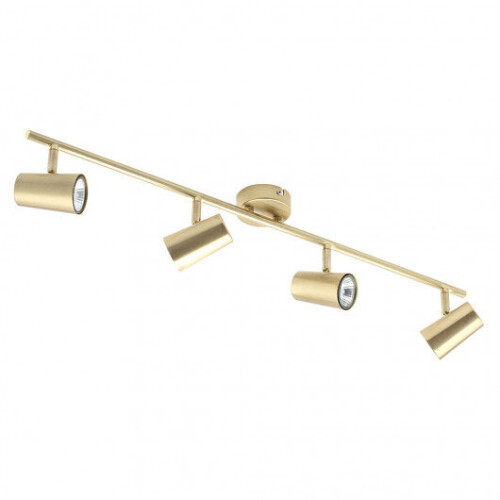 (Satin Brass) Litecraft Chobham 4 Light Ceiling Spotlight Bar