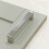 160mm Brushed Nickel Kitchen Cabinet Square Handle 9