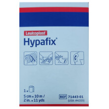 Hypafix Self Adhesive Dressing Retention Tape 5cm x 10m X 2 Rolls
