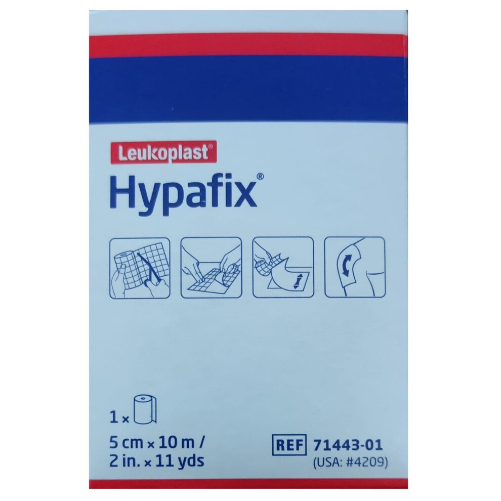Hypafix Self Adhesive Dressing Retention Tape 5Cm X 10M X 1 Roll