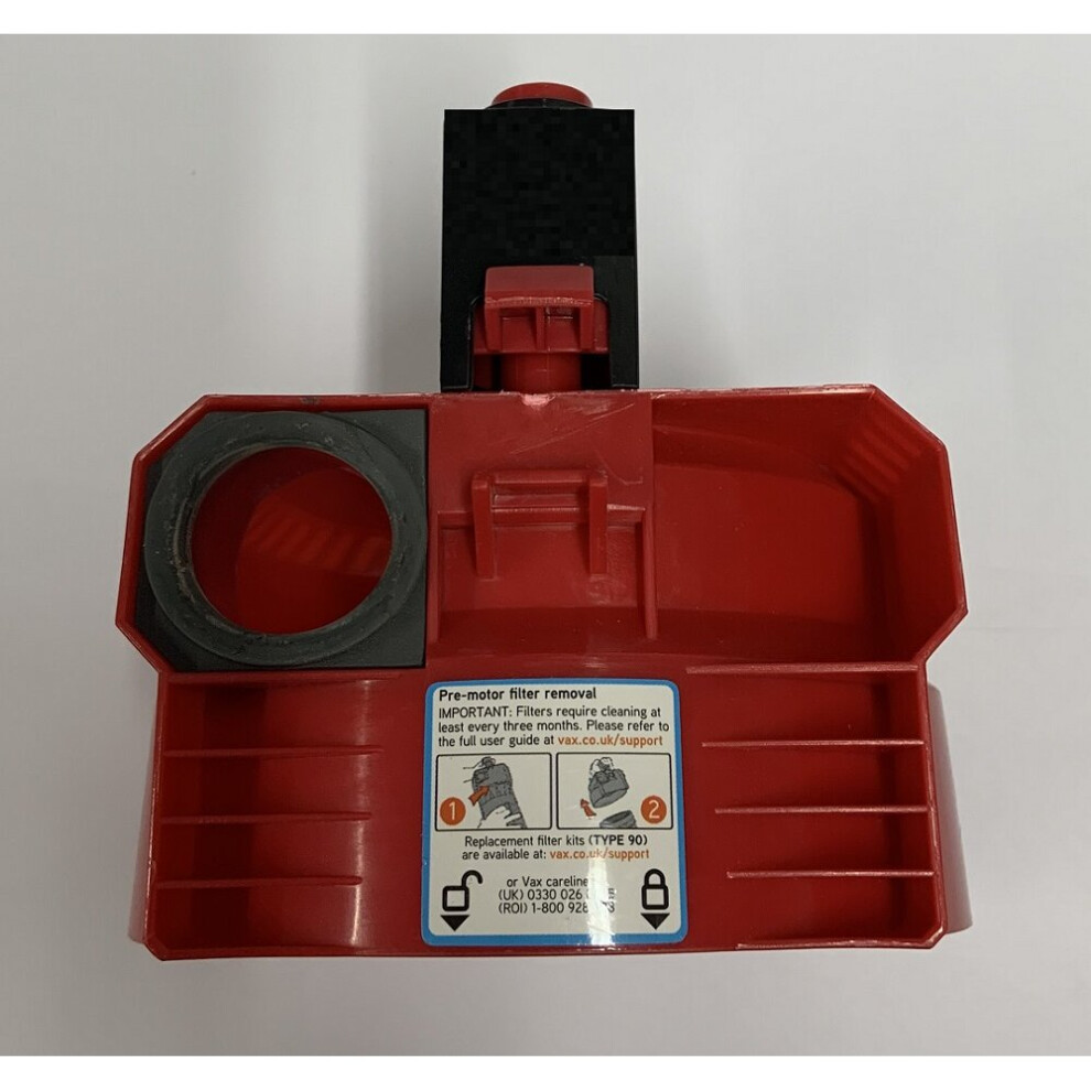 Vax Dust Container Lid For Mach Air Revive Upright Vacuum Cleaner