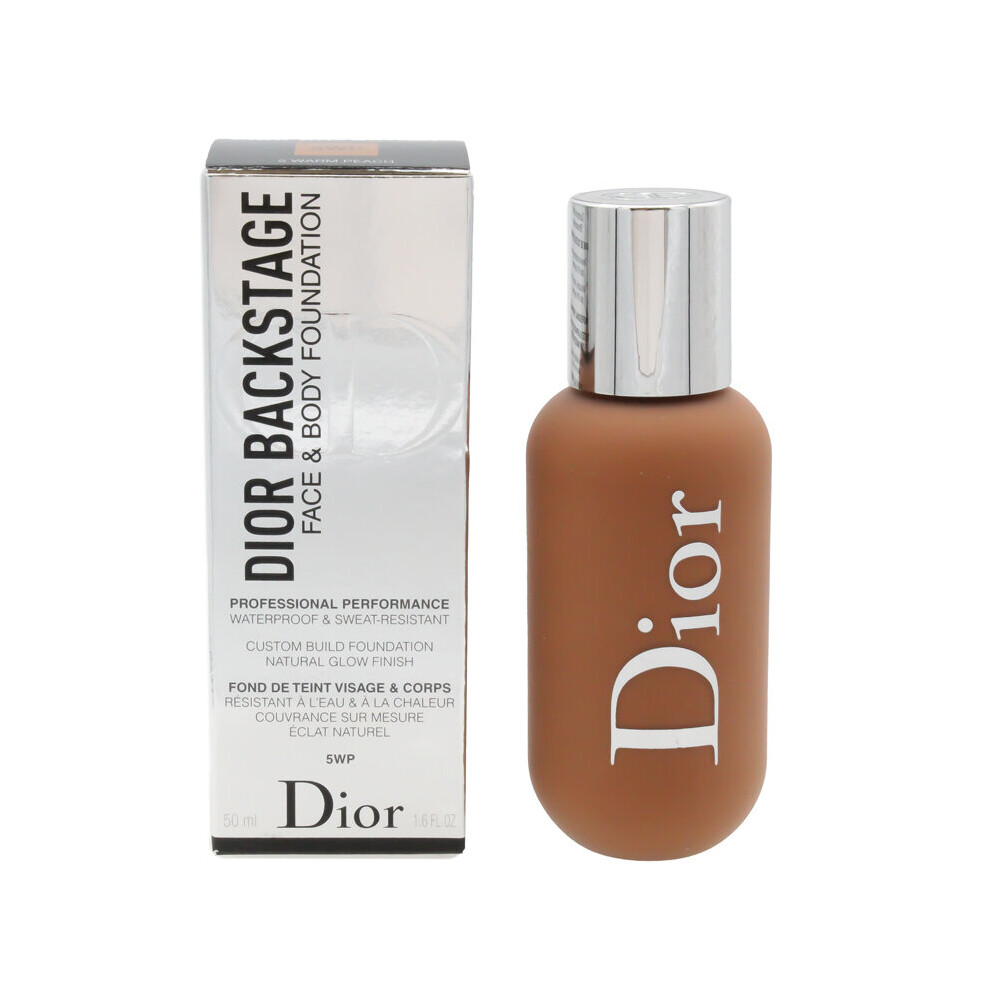 Dior Backstage Face & Body Foundation 5 Warm Peach 50ml