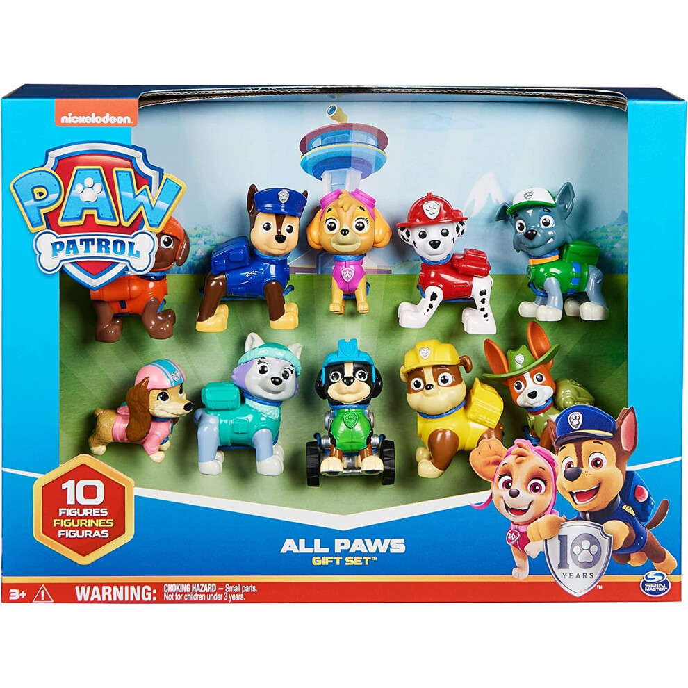 Paw Patrol All Paws 10 Figure Gift Set