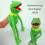 60CM Kermit the Frog Hand Puppet Soft Plush Stuffed Doll Toy 3