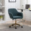(Green) Adjustable Height Swivel Home Office Chair 1