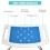 Costway Adjustable Lightweight Shower Bench Shower Stool Bathtub Stool Seat 8