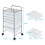 Costway Multipurpose Mobile Rolling Utility Storage Drawer Organizers Cart 2