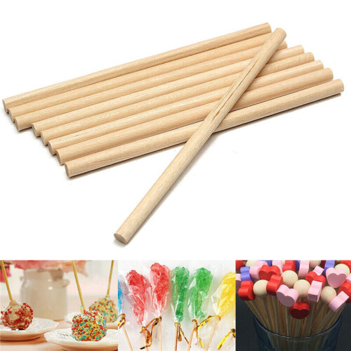 100pcs 3*100mm log sticks for model making, baking and dessert decoration