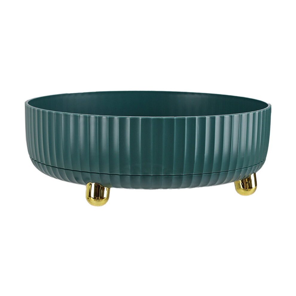 Living And Home (Malachite ) Rotating Round Spice Storage Rack Tray Turntable Kitchen Organizer Green
