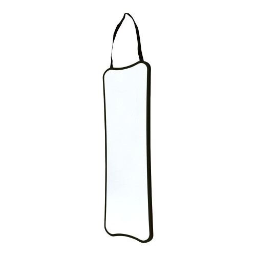 Living And Home Wooden Hanging Full Length Mirror with Adjustable Strap 2