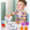 Chicken shell matching eggs puzzle puzzle puzzle toy children's dinosaur eggs twister eggs Easter eggs 6