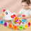 Chicken shell matching eggs puzzle puzzle puzzle toy children's dinosaur eggs twister eggs Easter eggs 1
