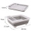 Living And Home Plastic Collapsible Dish Rack Drainer Kitchen Storage 6