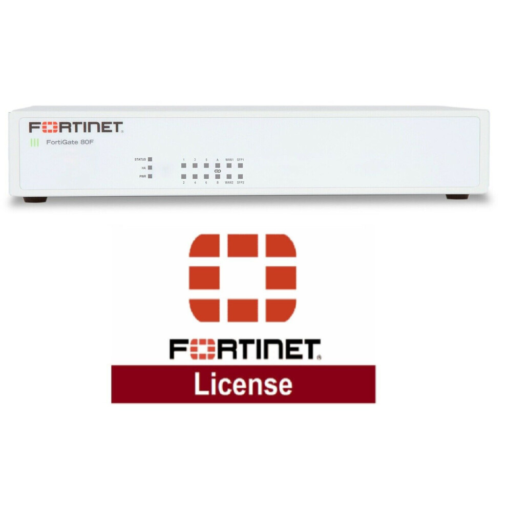 Fortinet Fortigate Fg-80F Network Firewall + 3 Year License 24X7 Utp 842382185872