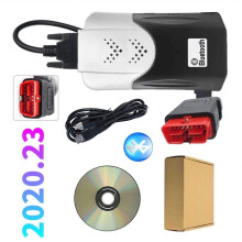 DS150e Bluetooth Diagnosewerkzeug 2017R3 - OBD-II Auto-Scan, ECU-Codierung, Service-Reset, 4000+ Modelle, PC-kompatibel, Inklusive Update