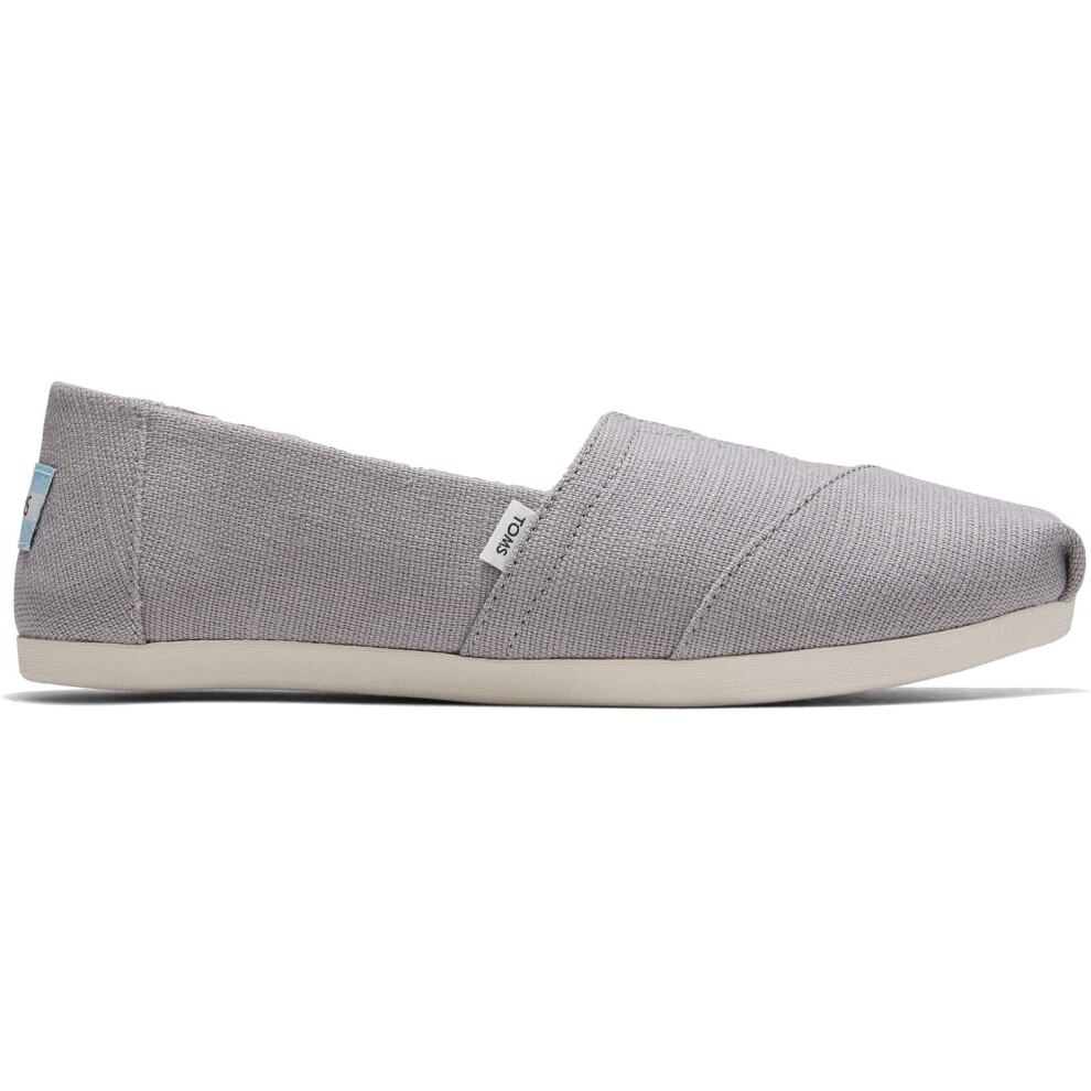 Toms (Morning Dove, Uk 7) Alpargata Womens Ladies Vegan Slip On Espadrilles Shoes