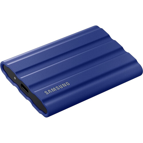Samsung Samsung Portable SSD T7 Series Shield Blue Solid State Drive 2TB 2