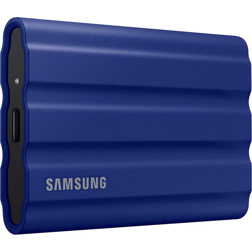 Samsung Samsung Portable SSD T7 Series Shield Blue Solid State Drive 2TB