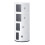 Living And Home (White) Cylindrical Multi-Tiered Plastic Storage Drawer Unit 3
