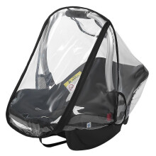 (Transparent) Infant Car Seat Weather Shield Universal Children Car Seat Rain Cover For Outdoor