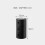 Living And Home (Black) Cylindrical Multi-Tiered Plastic Storage Drawer Unit 4
