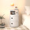 Living And Home (White) Cylindrical Multi-Tiered Plastic Storage Drawer Unit 2