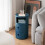 Living And Home (Blue) Cylindrical Multi-Tiered Plastic Storage Drawer Unit 2