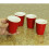 MINI RED SOLO CUP SHOT GLASSES SET - 4 PACK BIGMOUTH 4