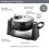 Quest Quest 35969 Rotating Belgian Waffle Maker with Non Stick Plates 2