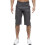 Ze Enzo (30, Grey) Enzo Mens Cargo Shorts 2