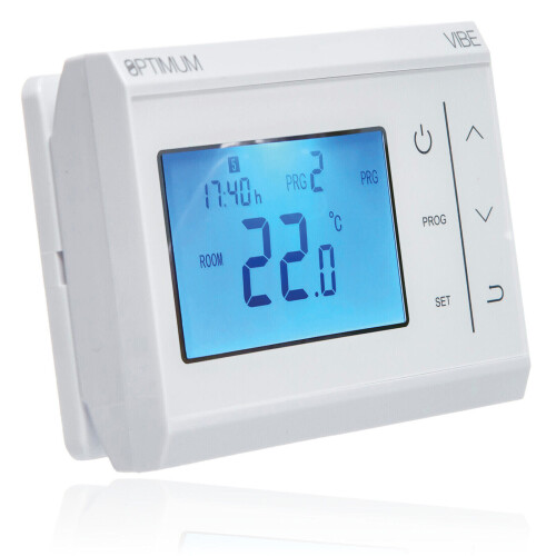 Optimum Digital Programmable Thermostat Hard Wired Universal 7 Day