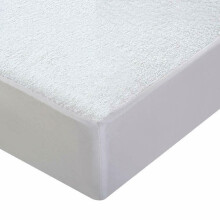 (Cot Bed 70x140 cm) Terry Towelling Waterproof Mattress Protector Topper Non Noisy Crinkle Free