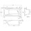 Affine Single Ended Wide Square Bath 1500 x 700mm 4