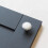 Polished Chrome & White Kitchen Cabinet Knob 7