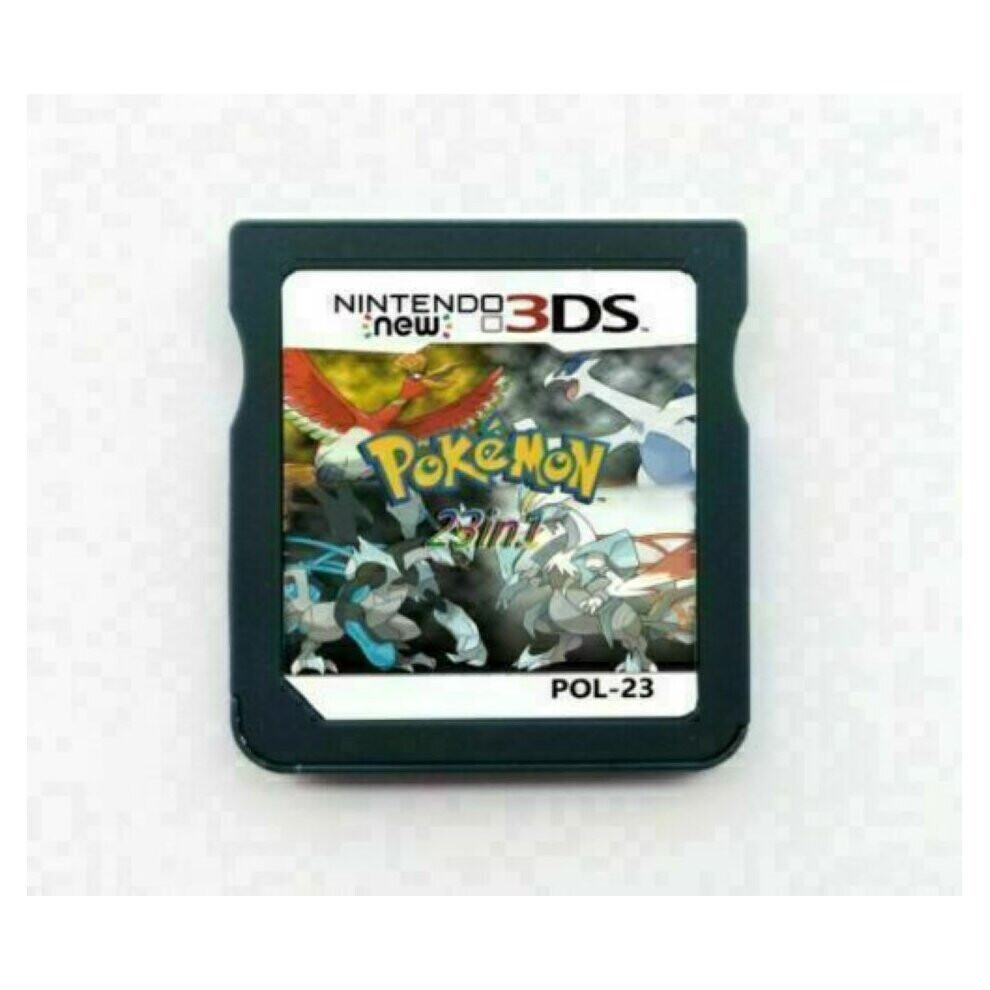 23 in 1 Pokemon Game Card Heartgold Soulsilver Diamond Pearl For Nintendo 2DS 3DS